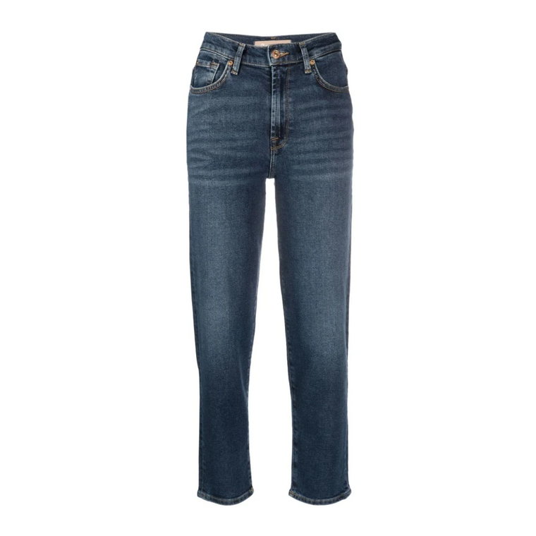 Malia High Rise Cropped Jeans 7 For All Mankind
