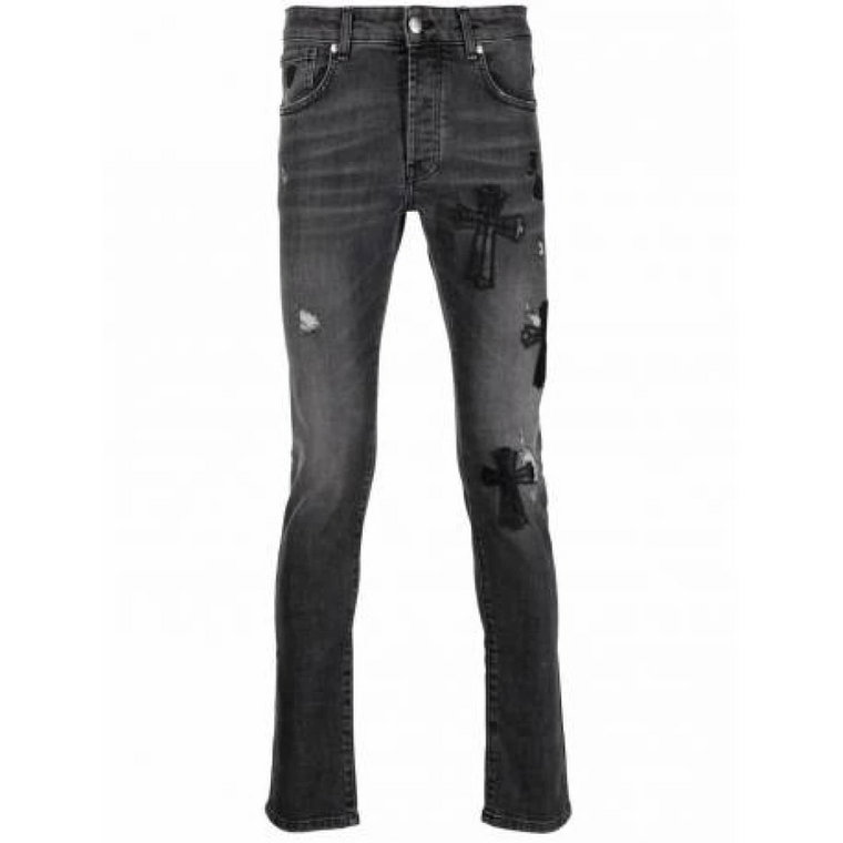 Vintage Logo Skinny Jeans John Richmond