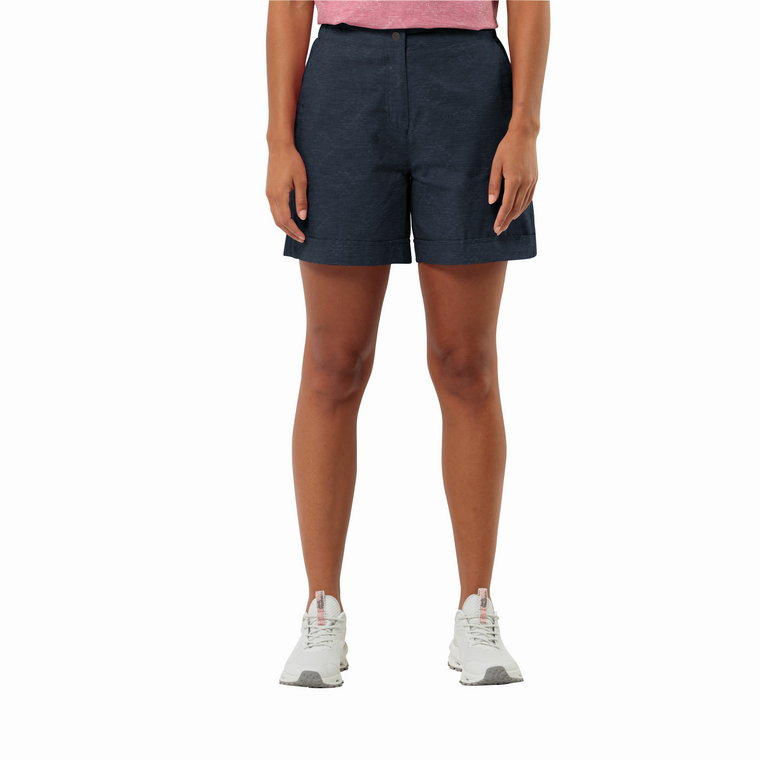 Krótkie spodenki damskie Jack Wolfskin KARANA SHORTS W night blue - XS