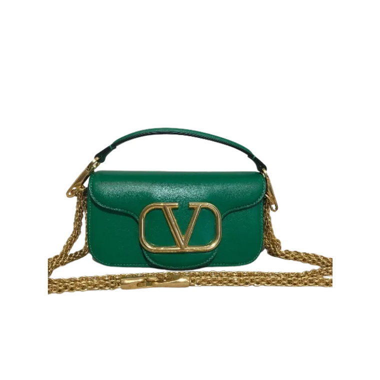 Pre-owned Leather shoulder-bags Valentino Vintage