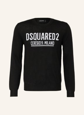 dsquared2 Sweter schwarz