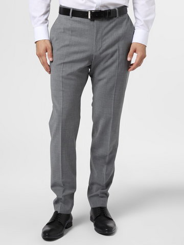 Strellson - Męskie spodnie od garnituru modułowego  Mercer2.0, szary