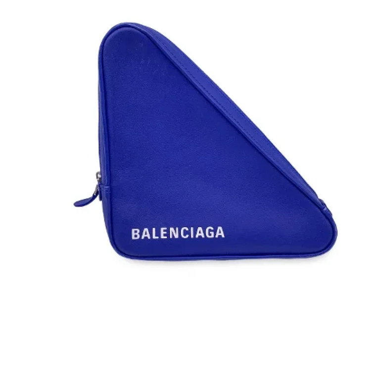 Pre-owned Leather clutches Balenciaga Vintage