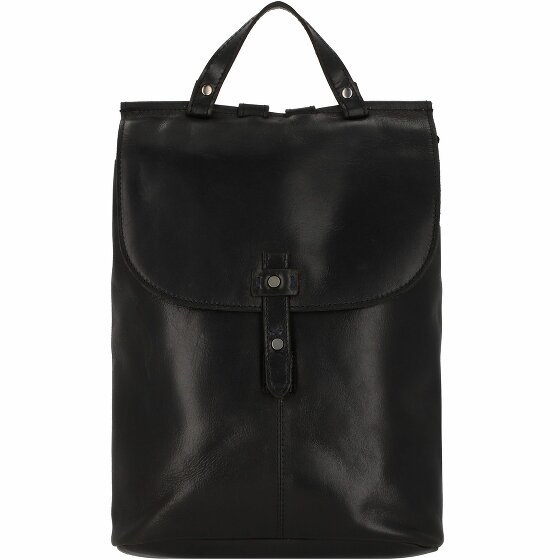 Harold's Aberdeen City Backpack Leather 38 cm schwarz