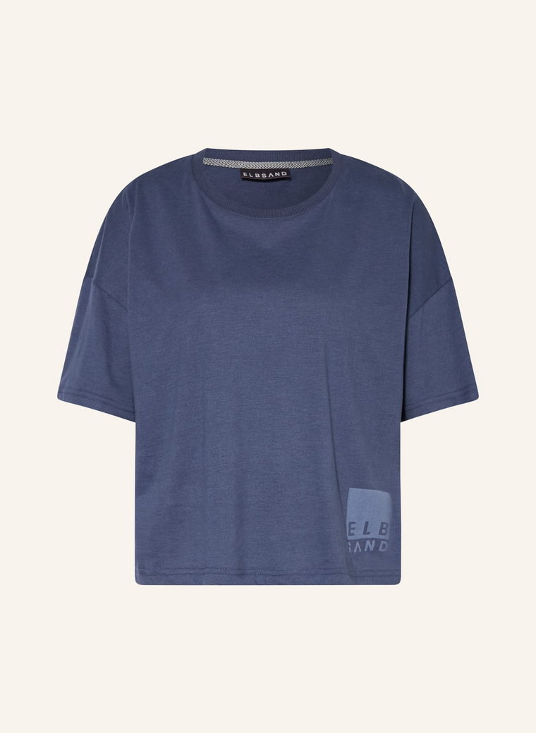 Elbsand T-Shirt Dalia blau