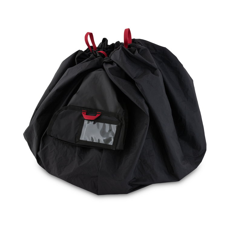 Torba - worek na odzież sportową Acepac GROUND SHEET black - ONE SIZE