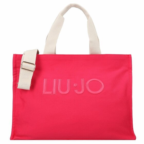 Liu Jo Canvas Shopper Bag Ochrona RFID 40 cm hibiscus