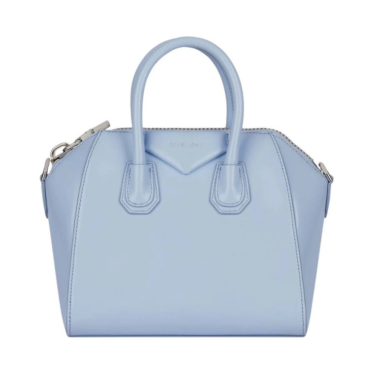 Mini Antigona Crossbody Torba Baby Blue Givenchy