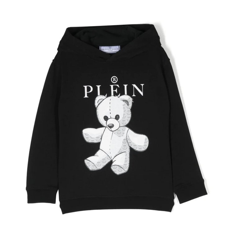 Dziecięcy hoodie z nadrukiem Teddy Bear Philipp Plein