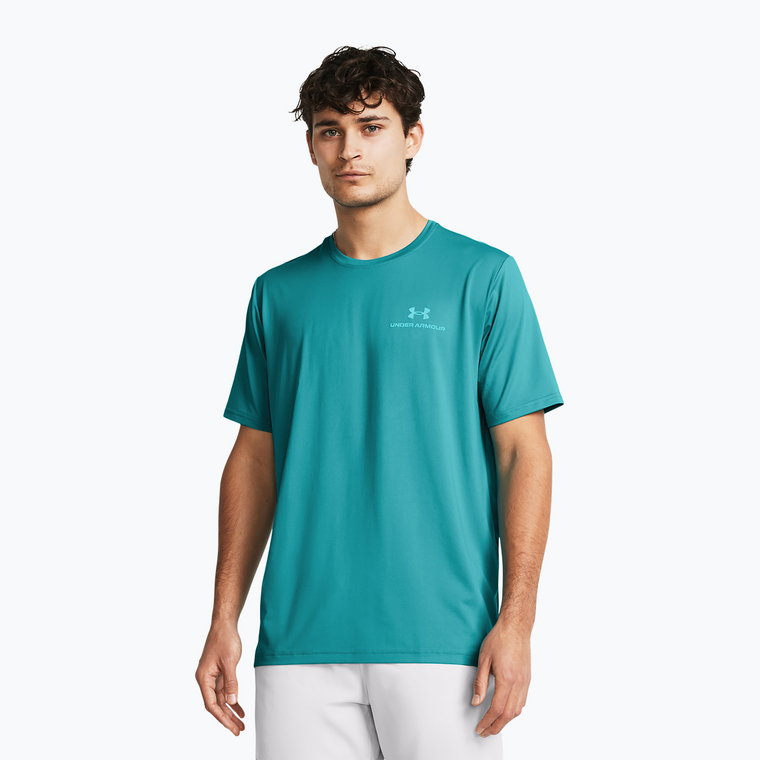 Koszulka treningowa męska Under Armour Rush Energy circuit teal/circuit teal | WYSYŁKA W 24H | 30 DNI NA ZWROT