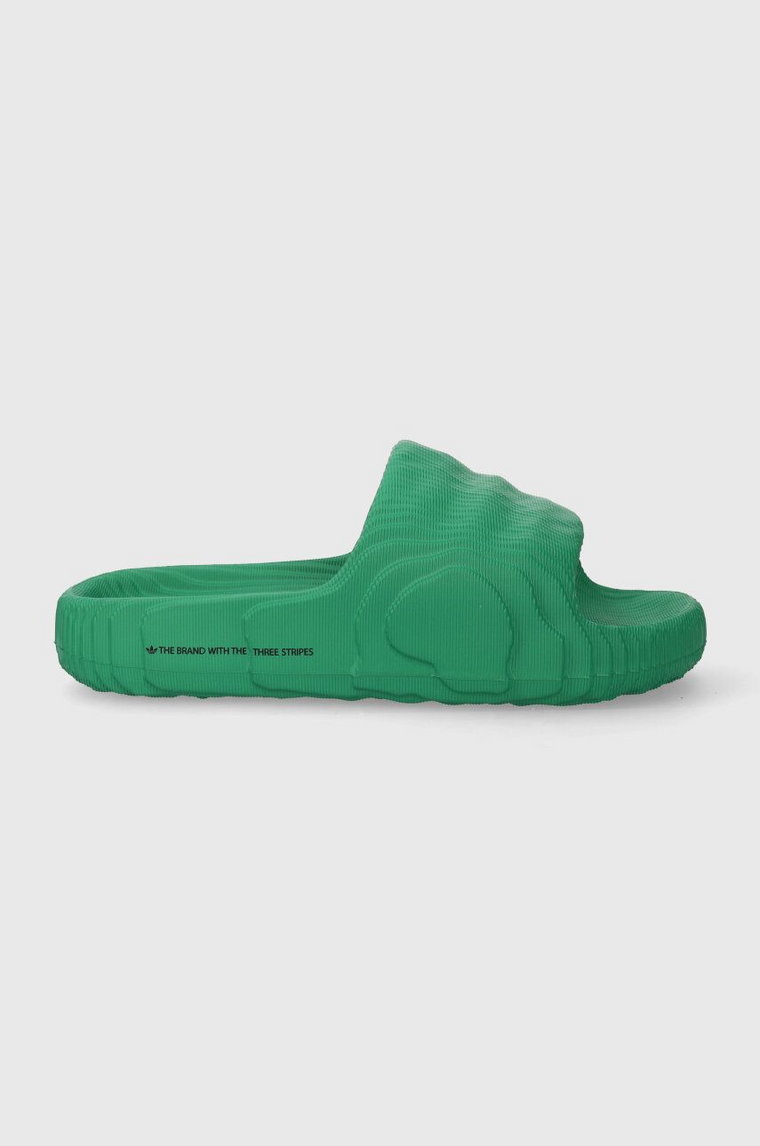 adidas Originals klapki Adilette 22 męskie kolor zielony