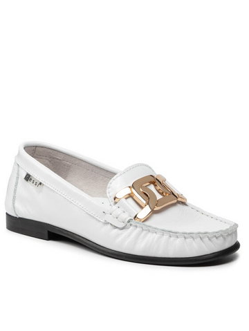 Białe buty Nessi, kolekcja damska Lato 2022 | LaModa