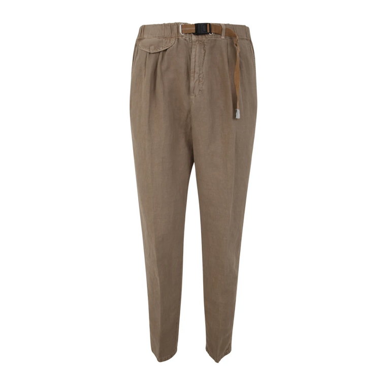 Tapered Trousers White Sand