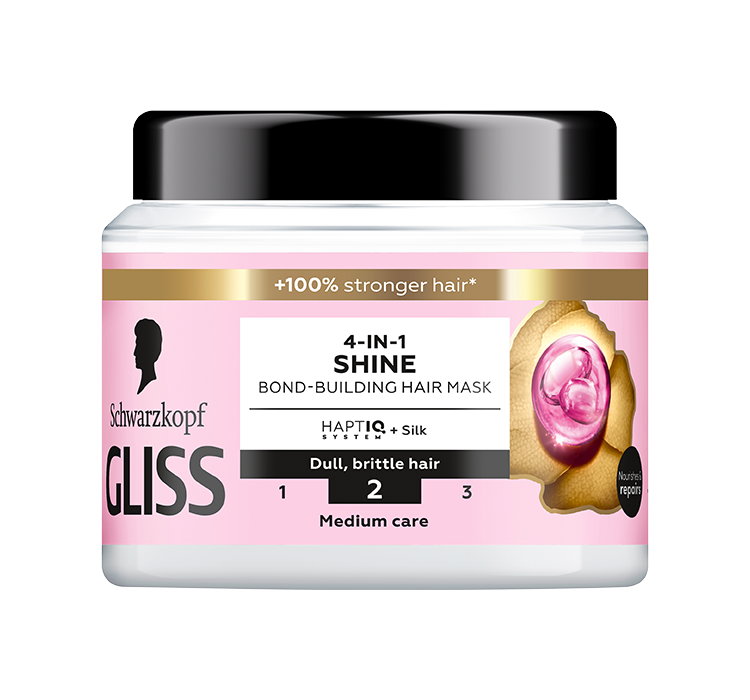 GLISS 4-IN-1 SHINE MASKA DO WŁOSÓW 400ML