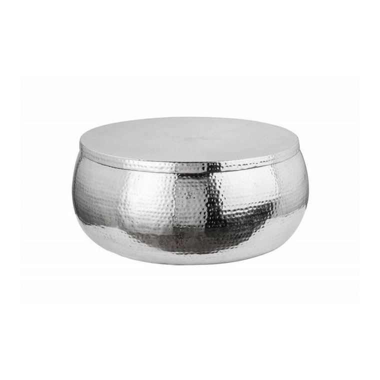 INVICTA stolik kawowy ORIENT STORAGE - 70cm, aluminum, metal, srebrny kod: 40232