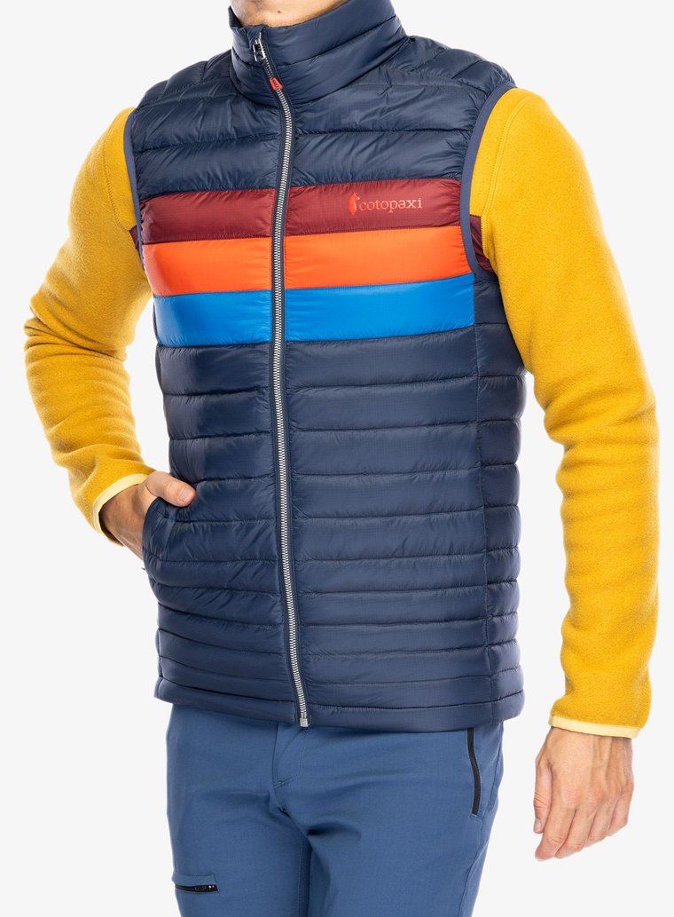 Kamizelka puchowa Cotopaxi Fuego Down Vest - ink stripes