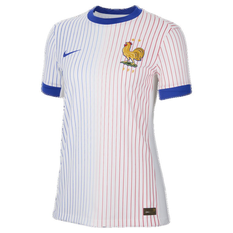 Damska koszulka piłkarska Nike Dri-FIT ADV Authentic FFF (drużyna męska) Match 2024/25 (wersja wyjazdowa) - Biel