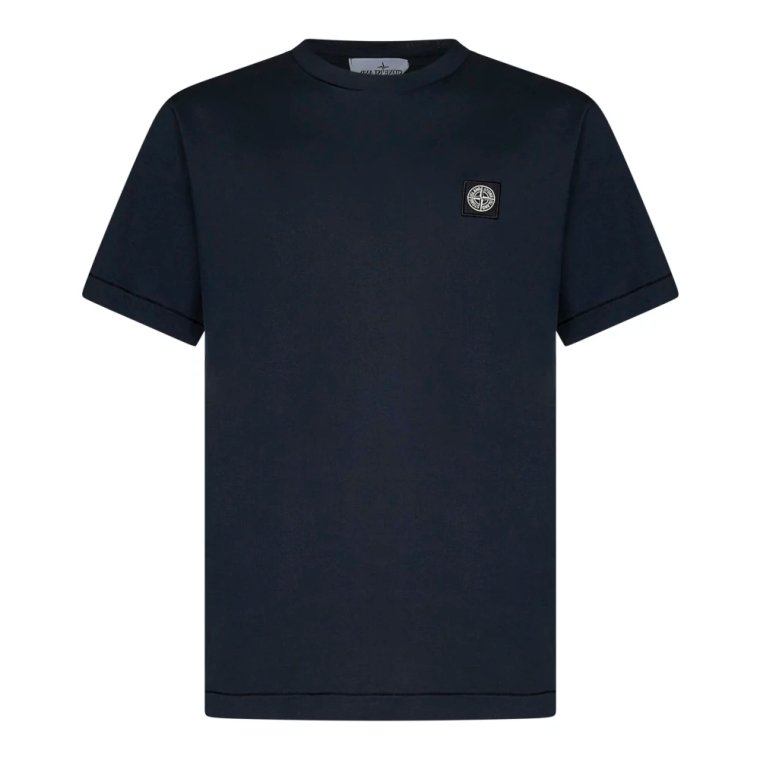 Niebieski T-shirt & Polo Combo Aw24 Stone Island