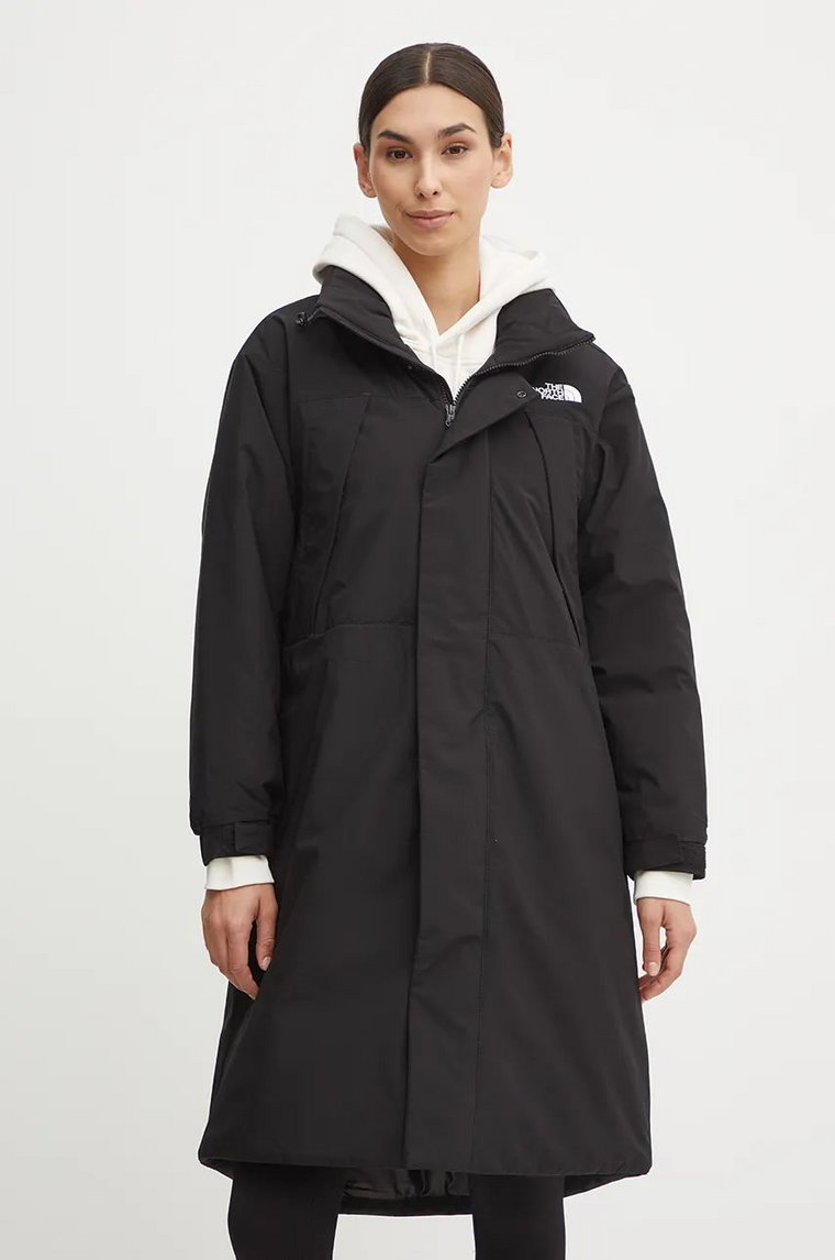 The North Face kurtka Padded Long Length Parka damska kolor czarny zimowa NF0A89H0JK31