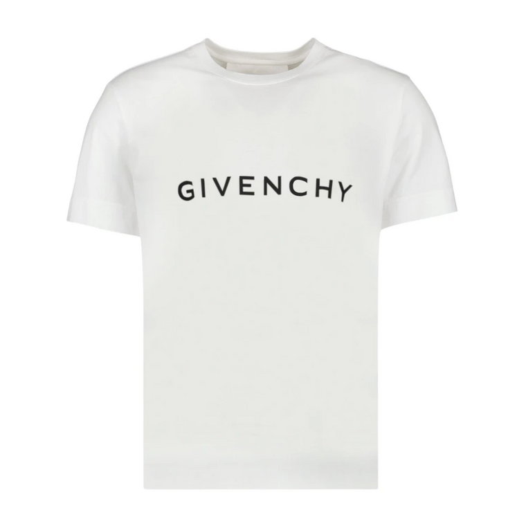 Koszulka z nadrukiem logo Givenchy