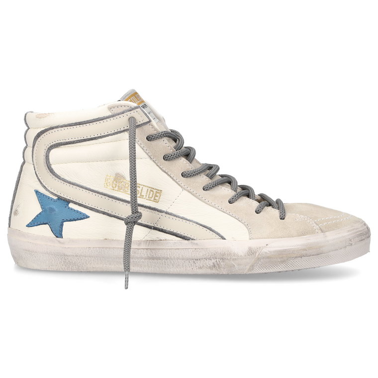 Golden Goose Trampki wysokie MIDSTAR skóra cielęca