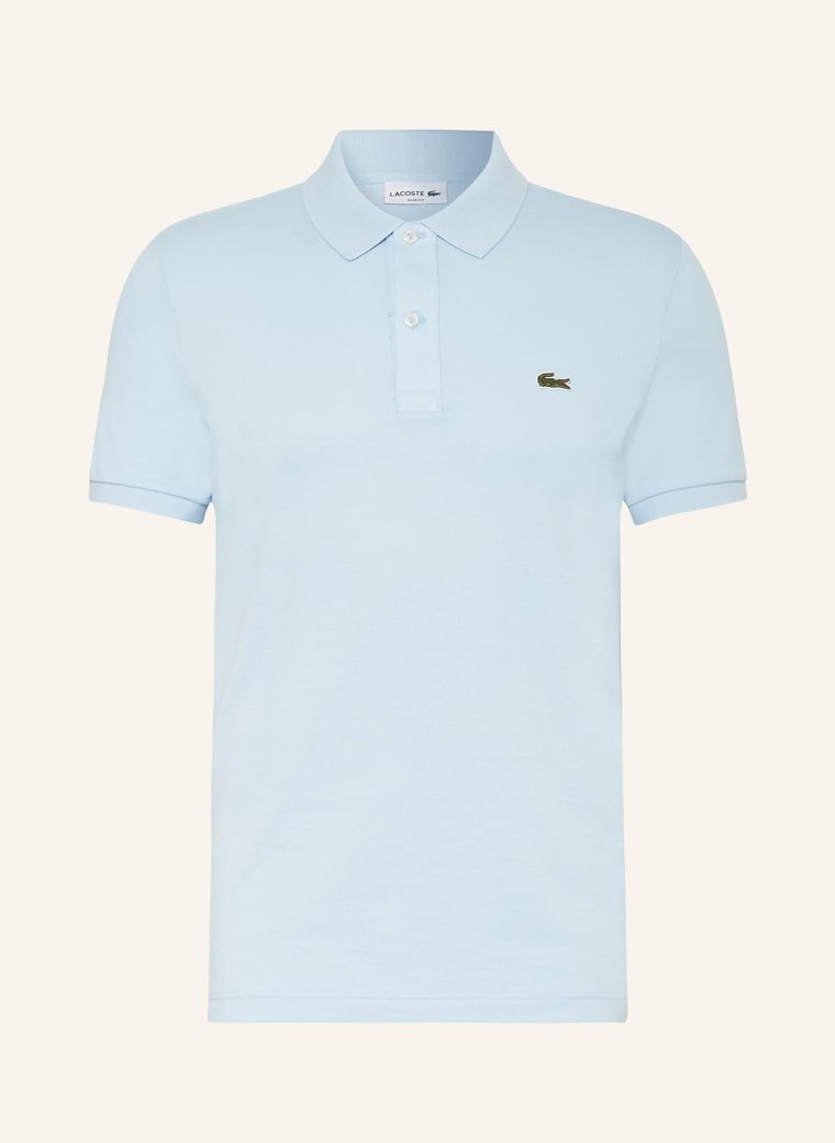 Lacoste Koszulka Polo Z Piki Slim Fit blau