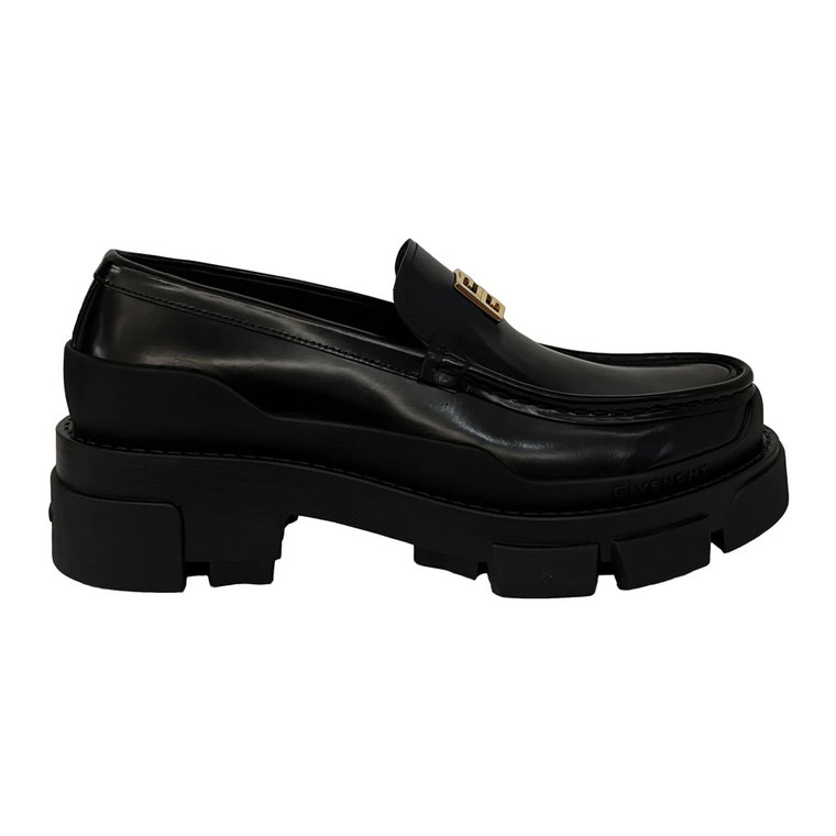 Terra Loafer Czarny z Podeszwą na Platformie Givenchy