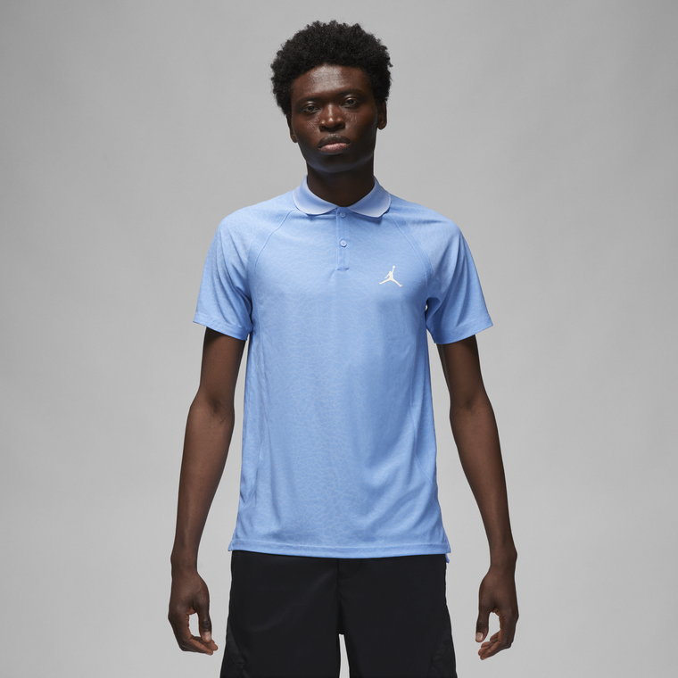 Męska koszulka polo do golfa Jordan Dri-FIT ADV Sport - Niebieski