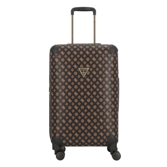 Guess Wilder 4 kółka Walizka 67 cm z plisą rozprężną brown