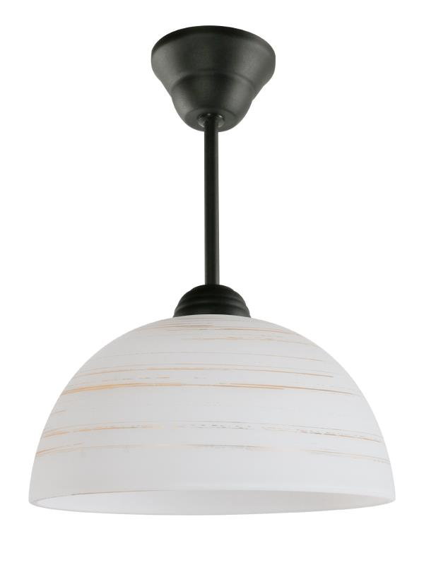 Lampa wisząca do salonu E501-Cyrkonix - czarny