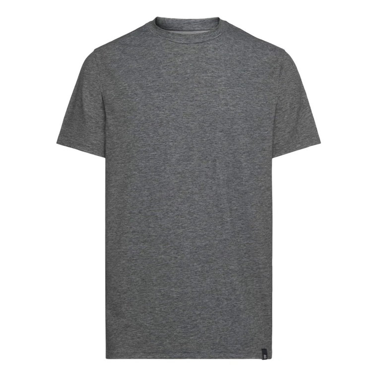 Ss Nylon Tencel Bawełna Stretch T-shirt Boggi Milano