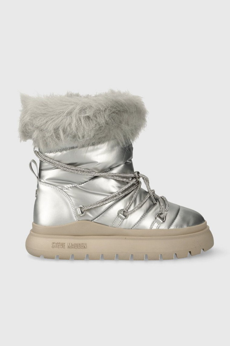 Steve Madden śniegowce Ice-Storm kolor srebrny SM11002846