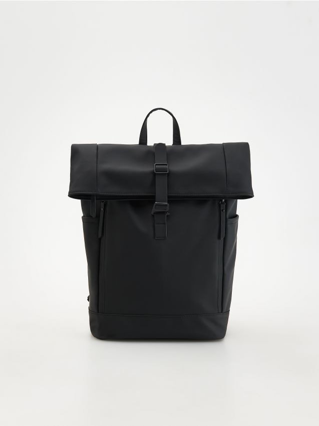 Reserved - Wodoodporny plecak - czarny