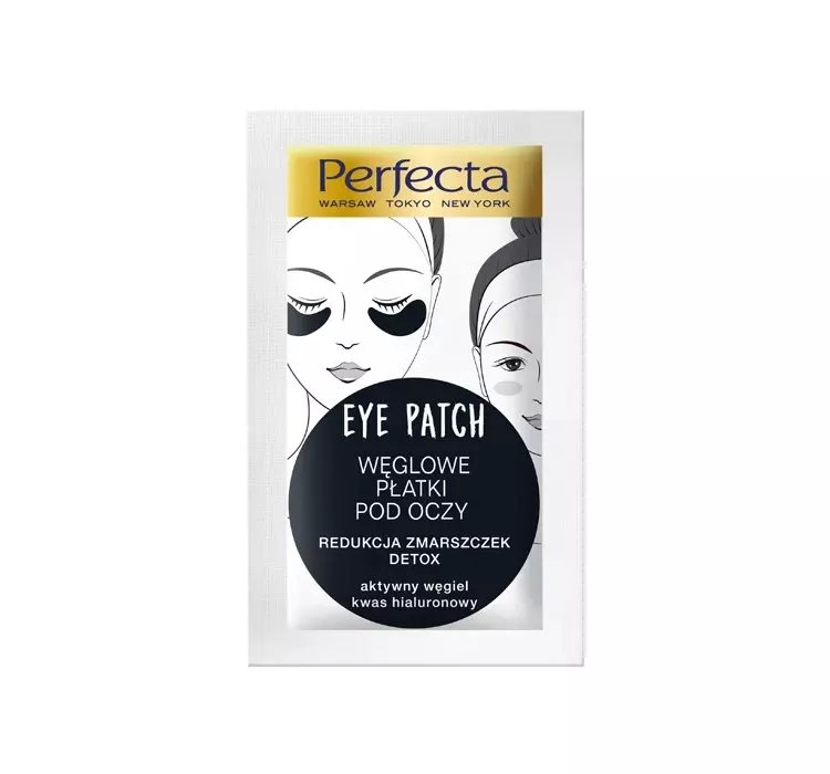 PERFECTA EYE PATCH WĘGLOWE PŁATKI POD OCZY