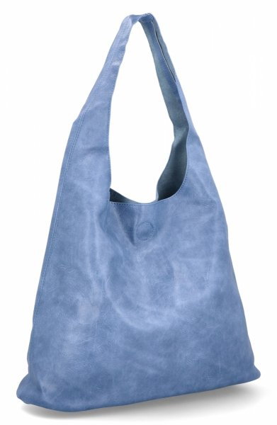 Duże Torebki Damskie Shopper Bag firmy Herisson Niebieskie (kolory)
