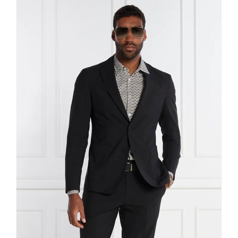 BOSS BLACK Wełniana marynarka P-Hanry-WG-241 | Slim Fit