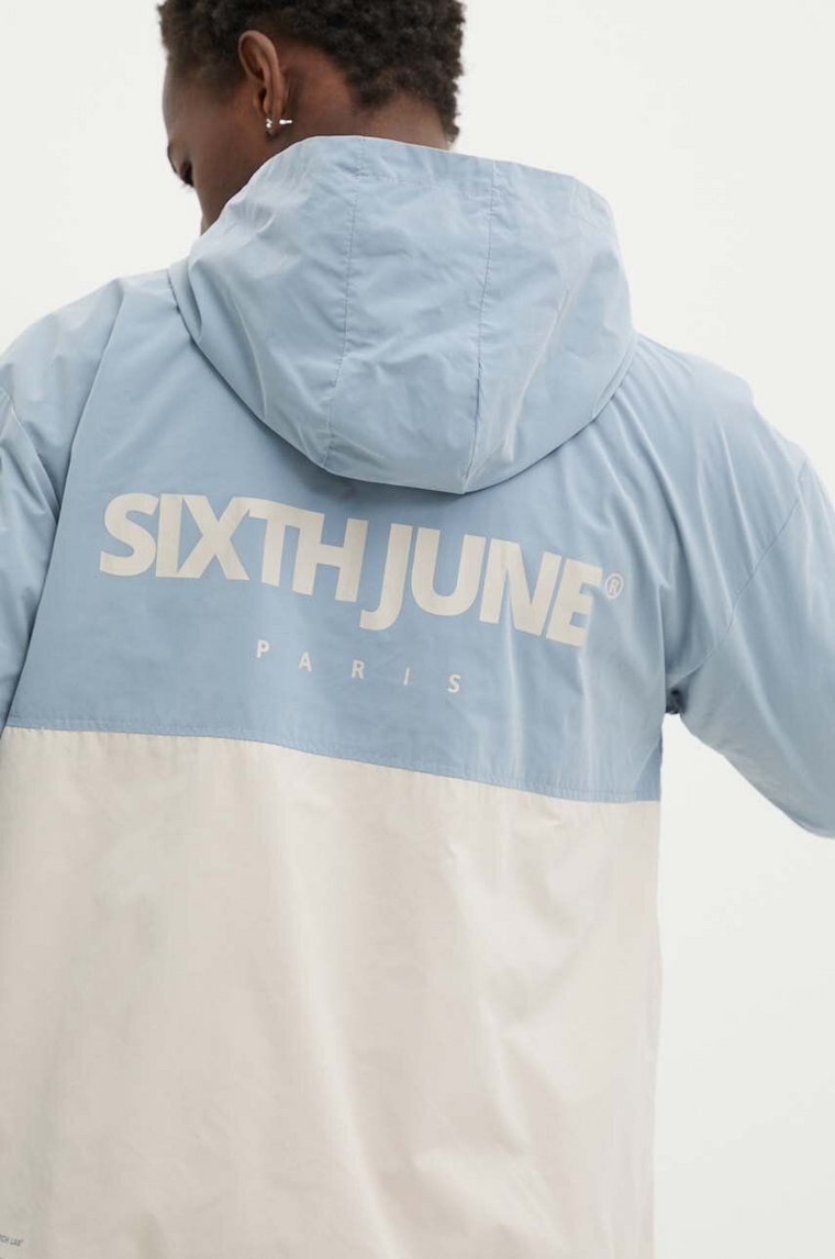 Sixth June kurtka męska kolor niebieski przejściowa