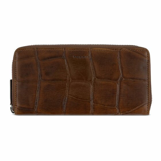 bugatti Nevio Portfel Ochrona RFID Skórzany 19.5 cm cognac