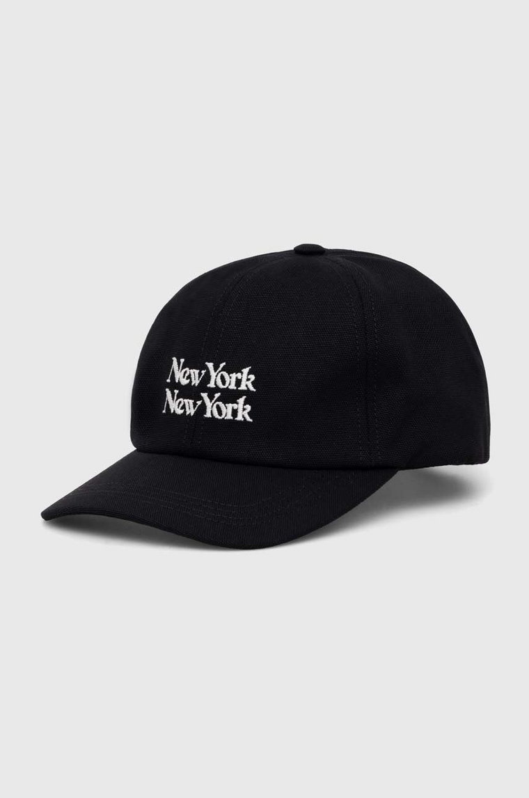 Corridor czapka z daszkiem New York New York Cap kolor czarny z aplikacją HT0077-BLK