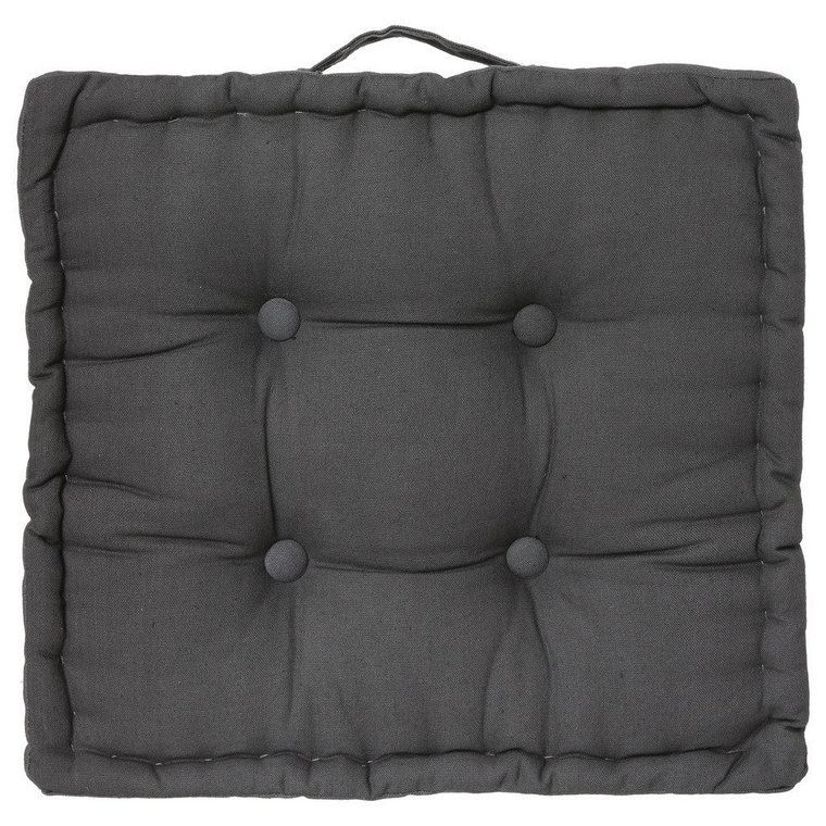 Poduszka do siedzenia na podłodze 40x40 cm : Kolor - Dark grey