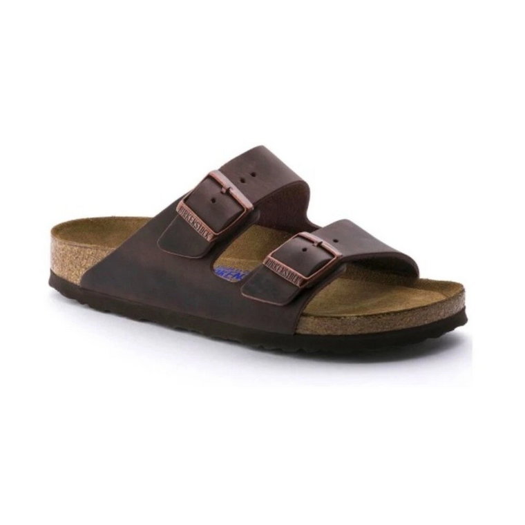 Sandals Arizona Soft Footbed Oiled Nubuck Leather Birkenstock