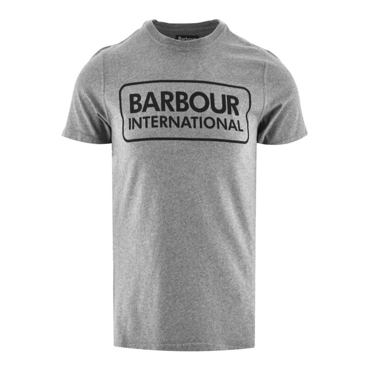 Bawełniana Koszulka z Krótkim Rękawem Barbour