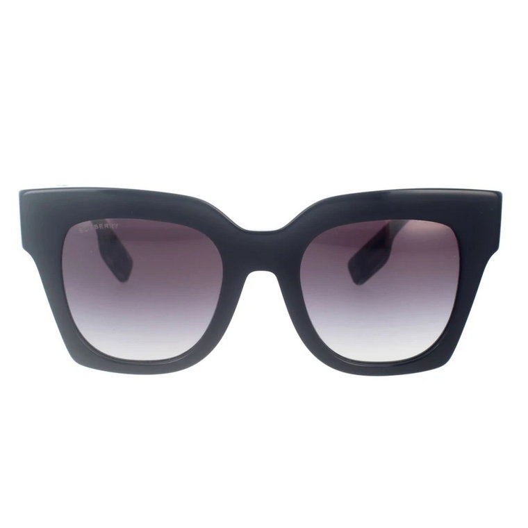 Odważne kwadratowe okulary przeciwsłoneczne Burberry