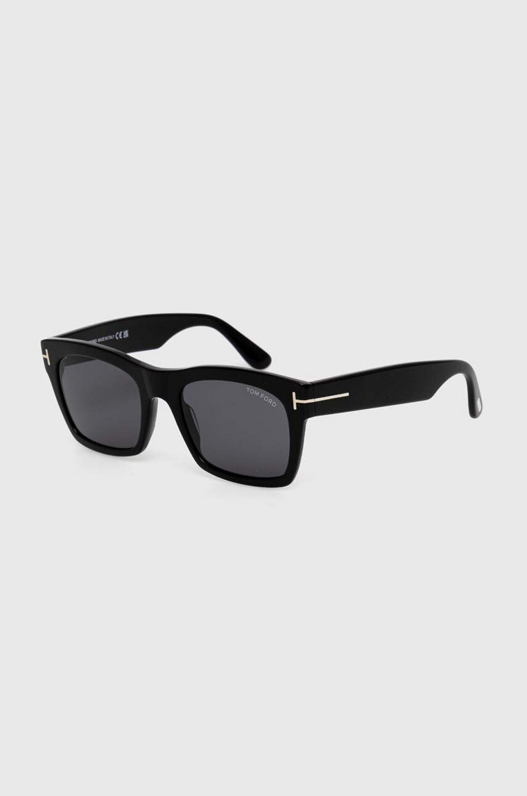 Tom Ford okulary przeciwsłoneczne męskie kolor czarny FT1062_5601A