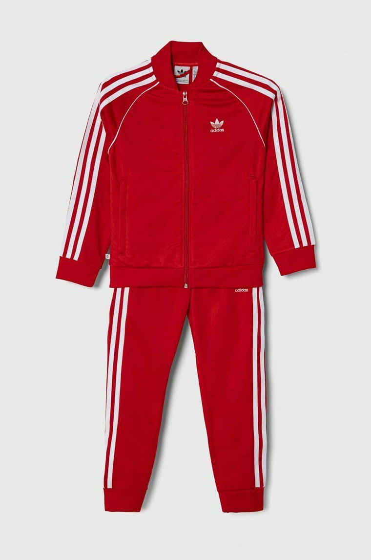 adidas Originals komplet kolor czerwony