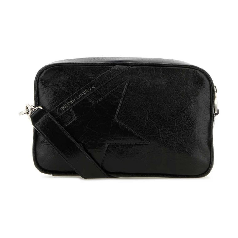 Czarna Star Crossbody Torba Golden Goose