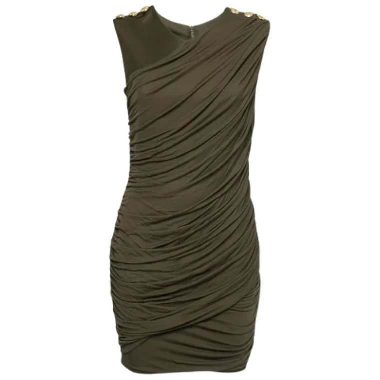 Pre-owned Knit dresses Balmain Pre-owned