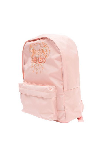 Kenzo Kids plecak dziecięcy kolor różowy duży z aplikacją