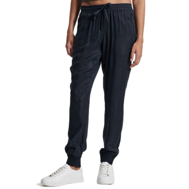 Spodnie damskie Superdry Studios Supro Woven Jogger materiałowe-XS