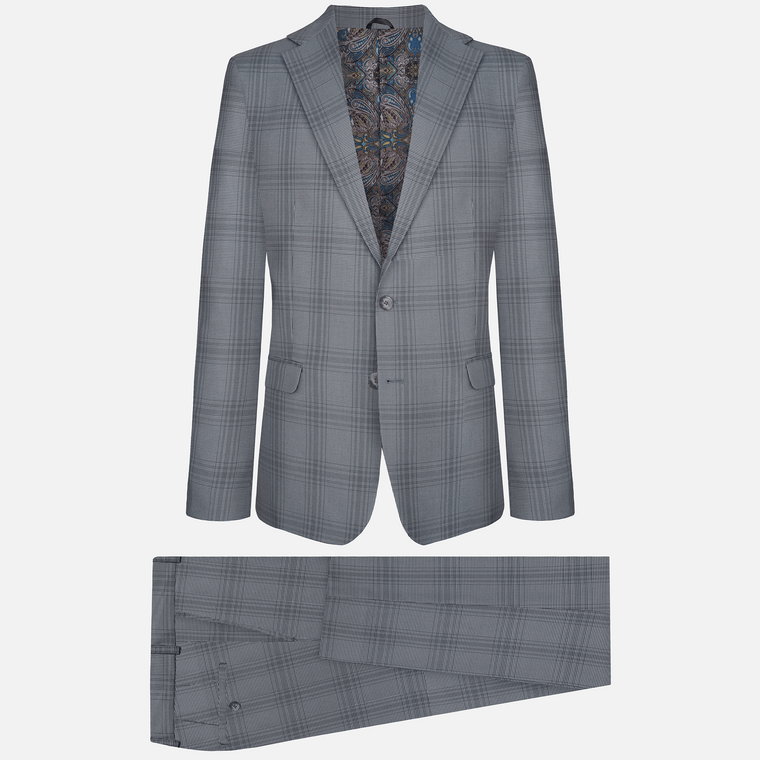 Garnitur Grey Checked